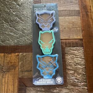 Wakanda Forever Silicone Breakfast Molds 3 Pack - Brand New NWT